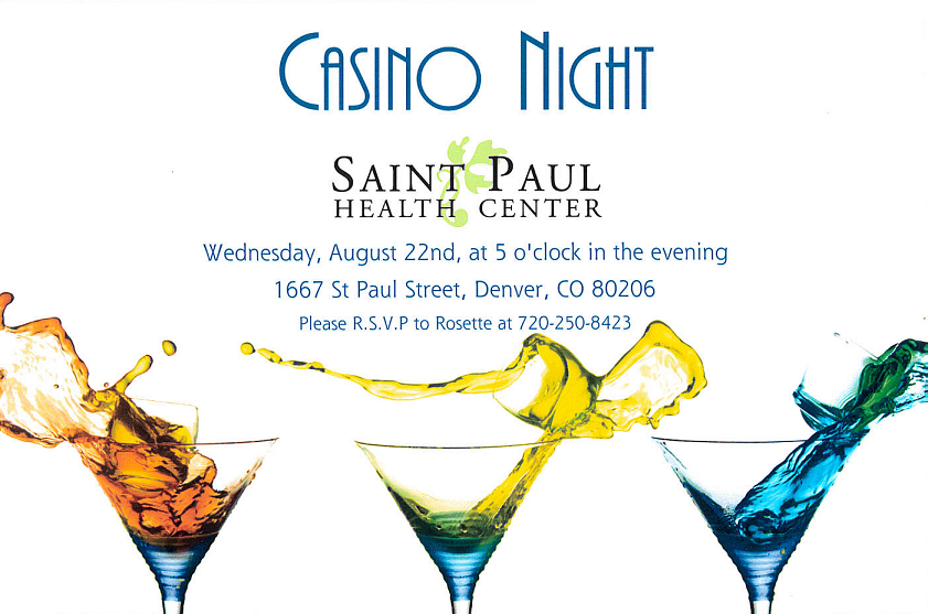 Casino Night at Saint Paul Health Center